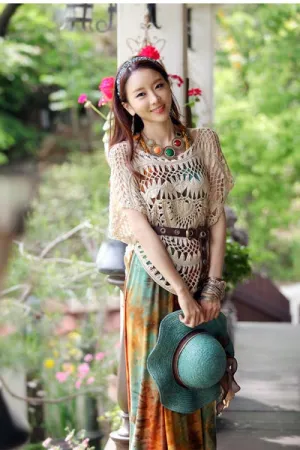 Handmade Crochet Beach Cover Ups