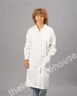 LABORATORY COAT WHITE POLY/COTTON 86-92CM CHEST SMALL