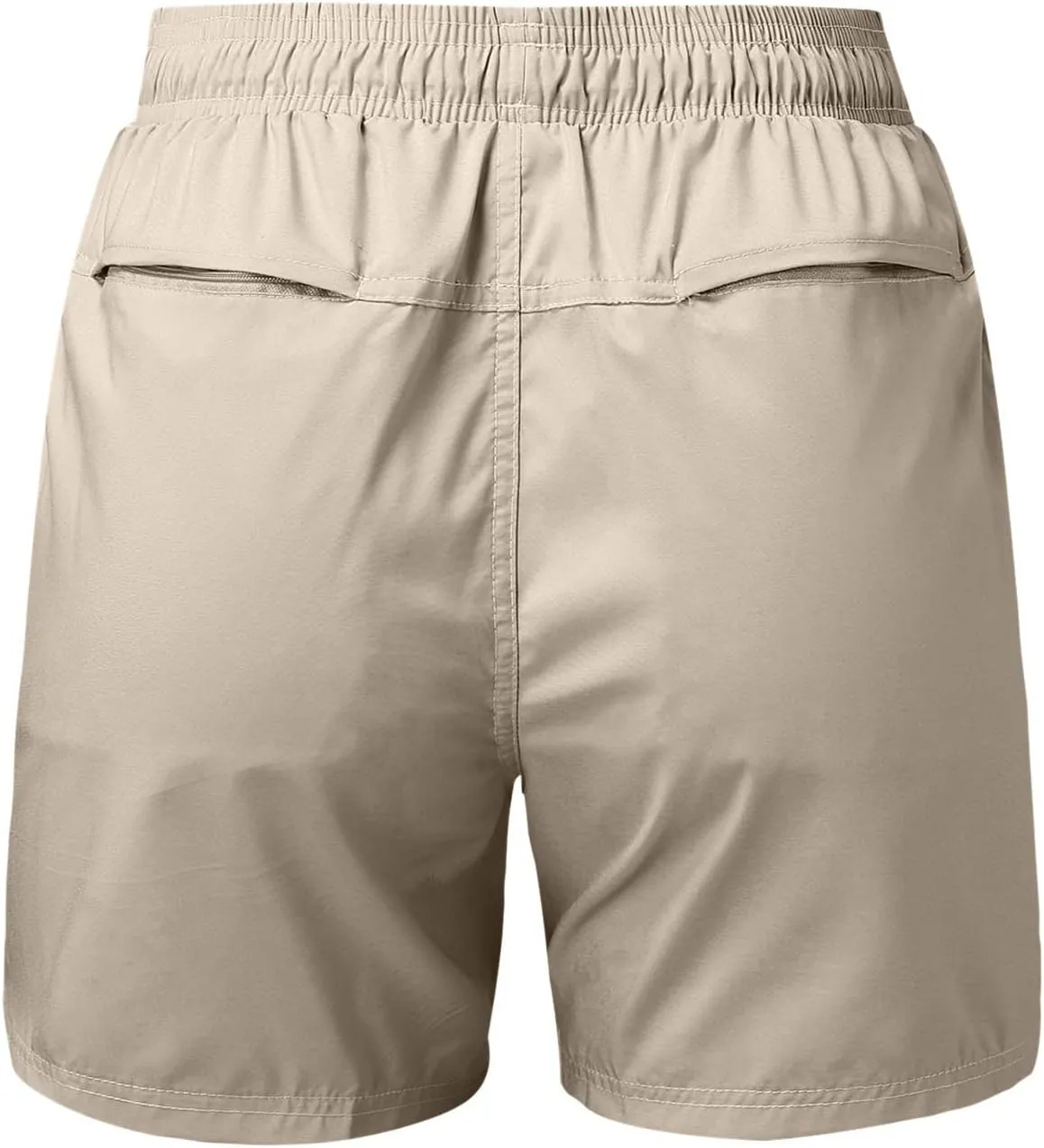 LCMTWX Khaki Women's Athletic Hiking Quick Shorts