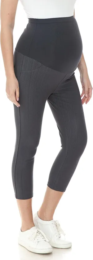 Leggings Depot Women's Maternity Jeans with Pockets Comfy Stretch Pregnancy Pants Denim Jeggings