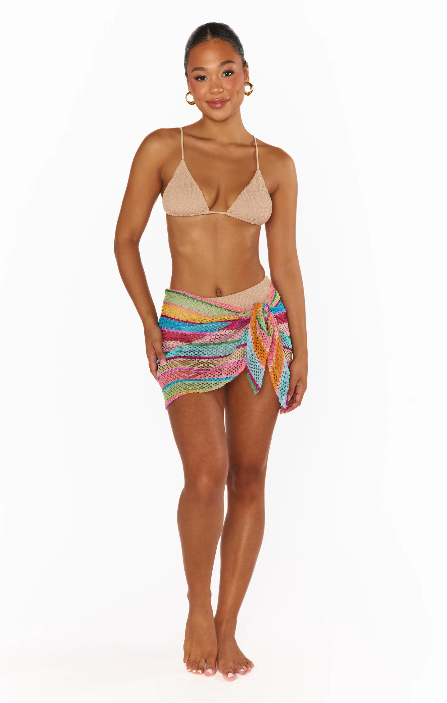 Lido Sarong ~ Multi Crochet