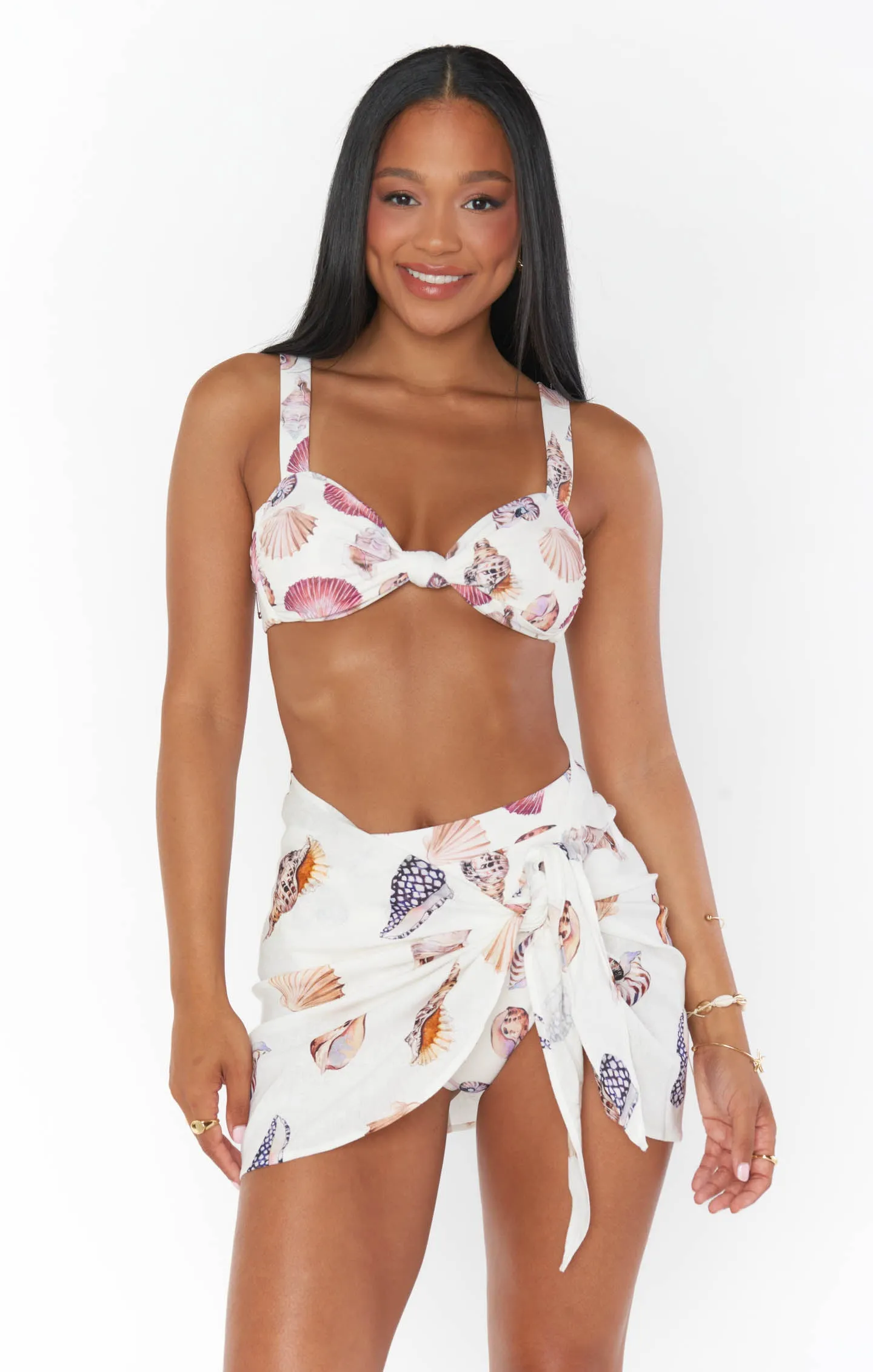 Lido Sarong ~ Shell Linen