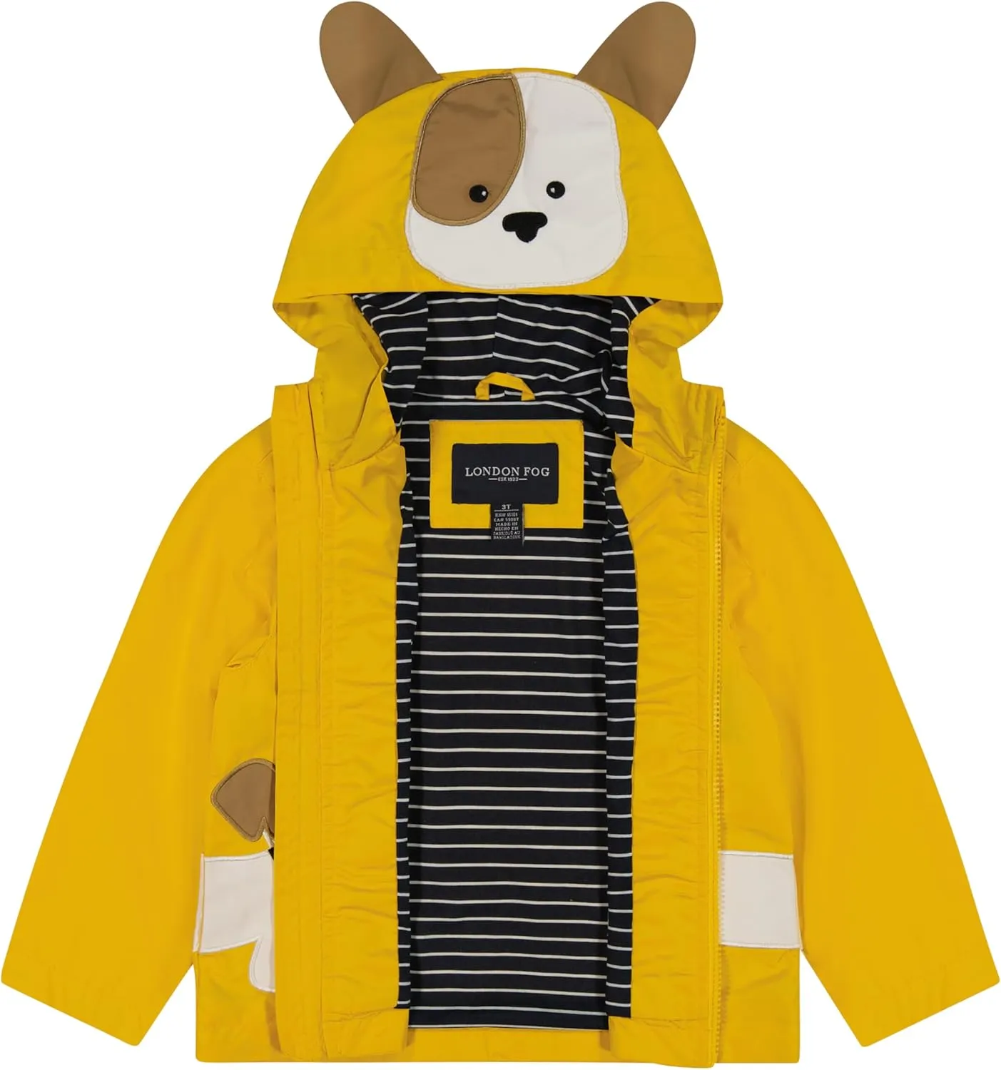 LONDON FOG Boys' His Fave Rainslicker Rain Jacket