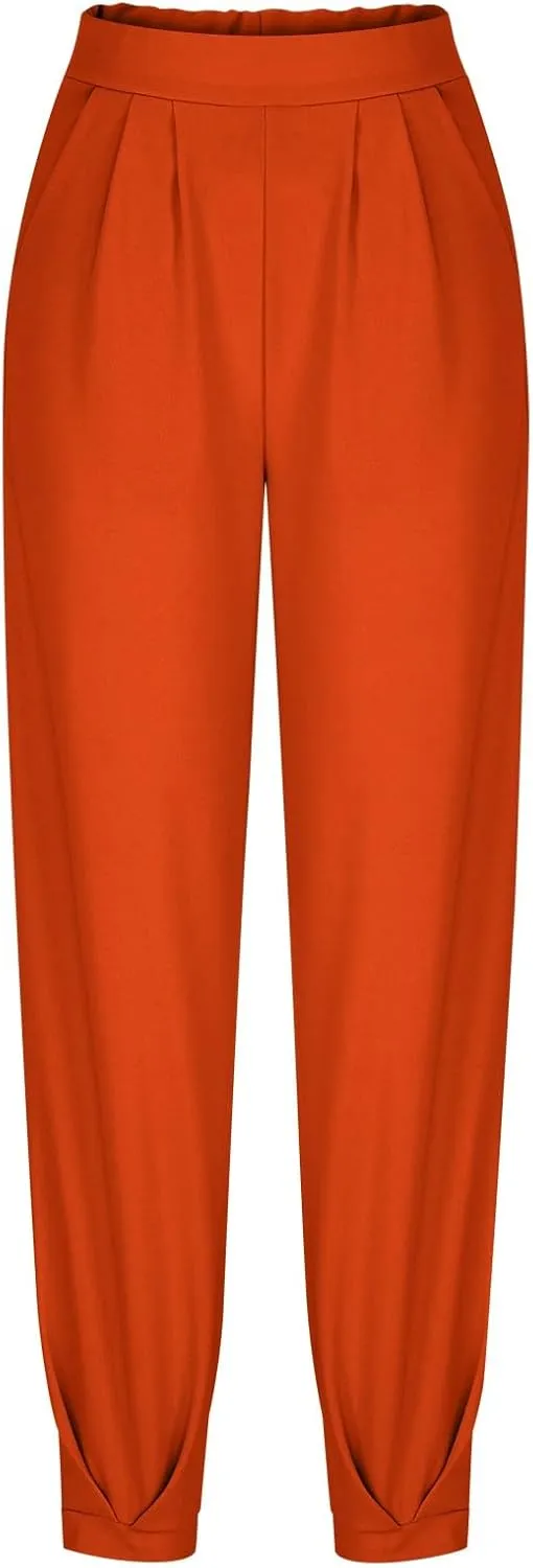 Lounge Pant Women Summer Trendy High Waisted Wide Leg Long Lounge Pant Cropped Cozy Pants with Pockets