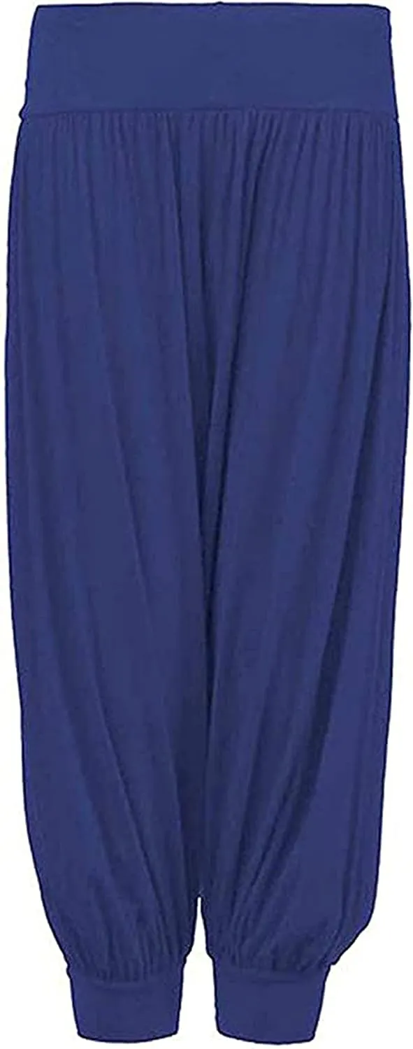 Loxdonz Kids Harem Loose Casual Baggy Sports Dancing Pants Girls Harem Children Trouser
