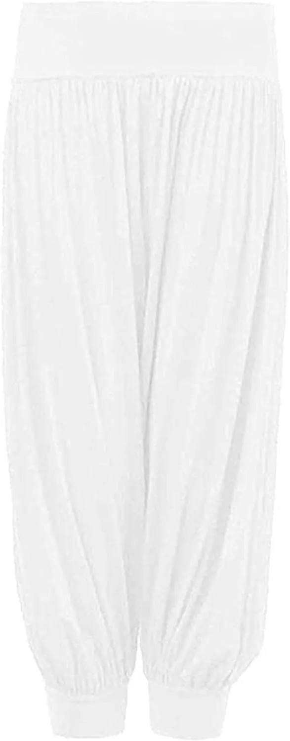 Loxdonz Kids Harem Loose Casual Baggy Sports Dancing Pants Girls Harem Children Trouser