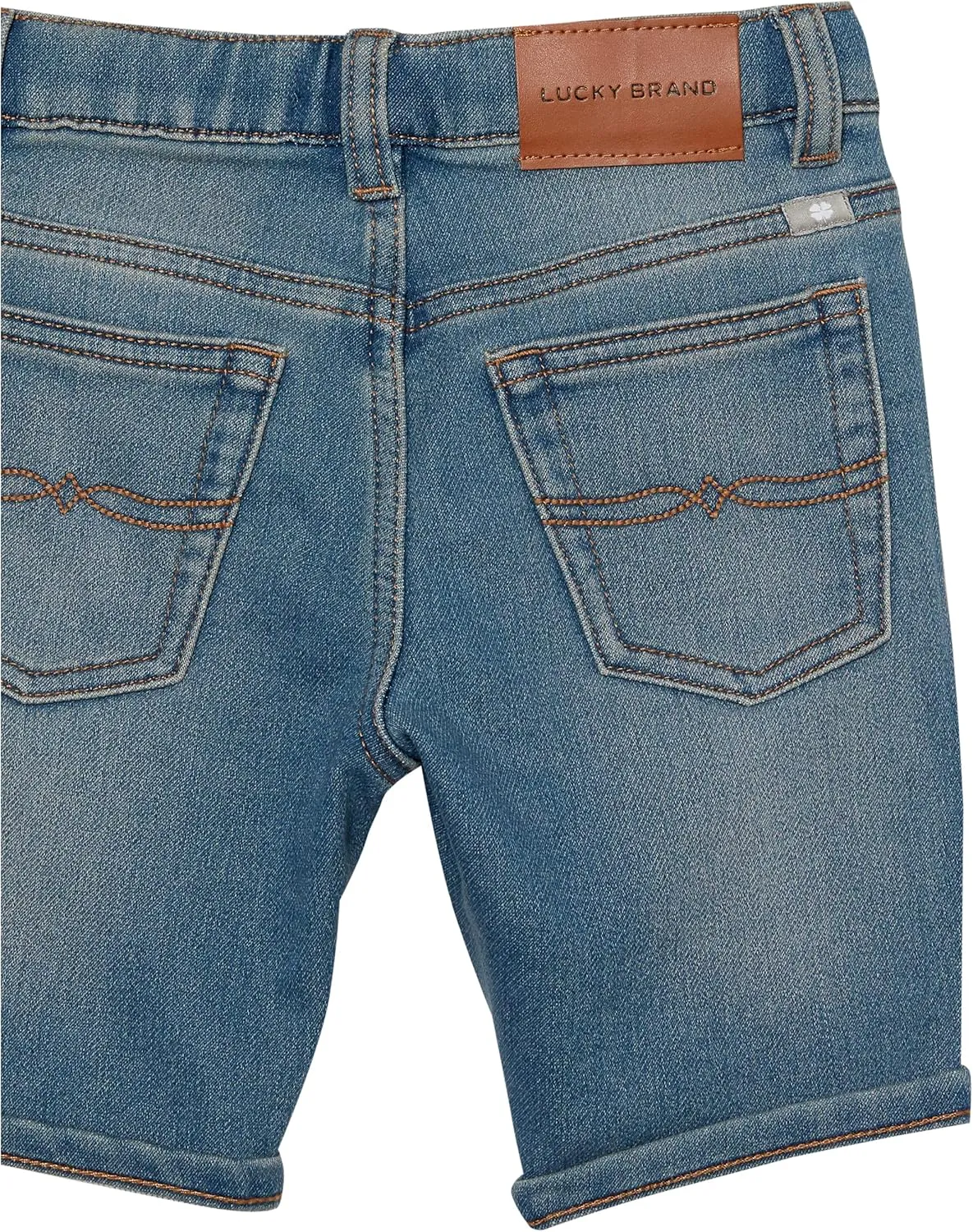Lucky Brand Pull-on Denim Shorts 5-pocket Style & Drawstring Closure