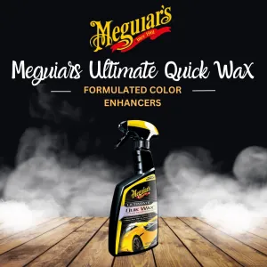 Meguiars Ultimate Quick Wax G200916 - 473 ML - Shining Look | Polsih Spray | Slick Shine Look | Cleaner Wax | Formulated Color Enhancers