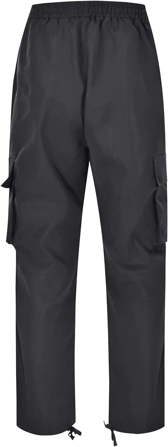 Men's 2023 Autumn Loose Fit Straight Cargo Pants Hiking Outdoor Recreation Pants Joggers Workwear Pants for Men