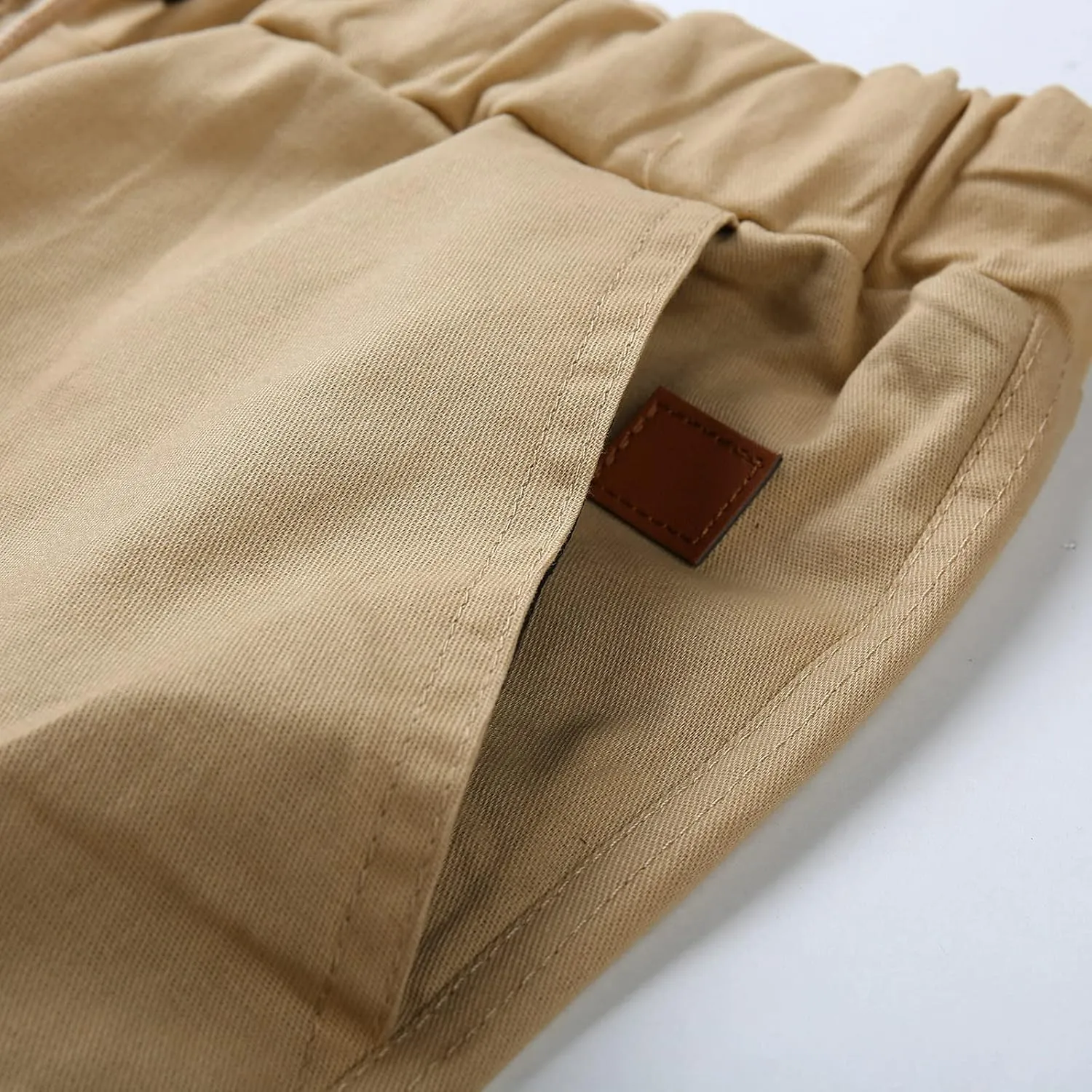 Mens 2023 Fashion Joggers Drawstring Waist Pants Sport Sweatpants Work Sports Loose Fit Hiking Trousers with Pockets