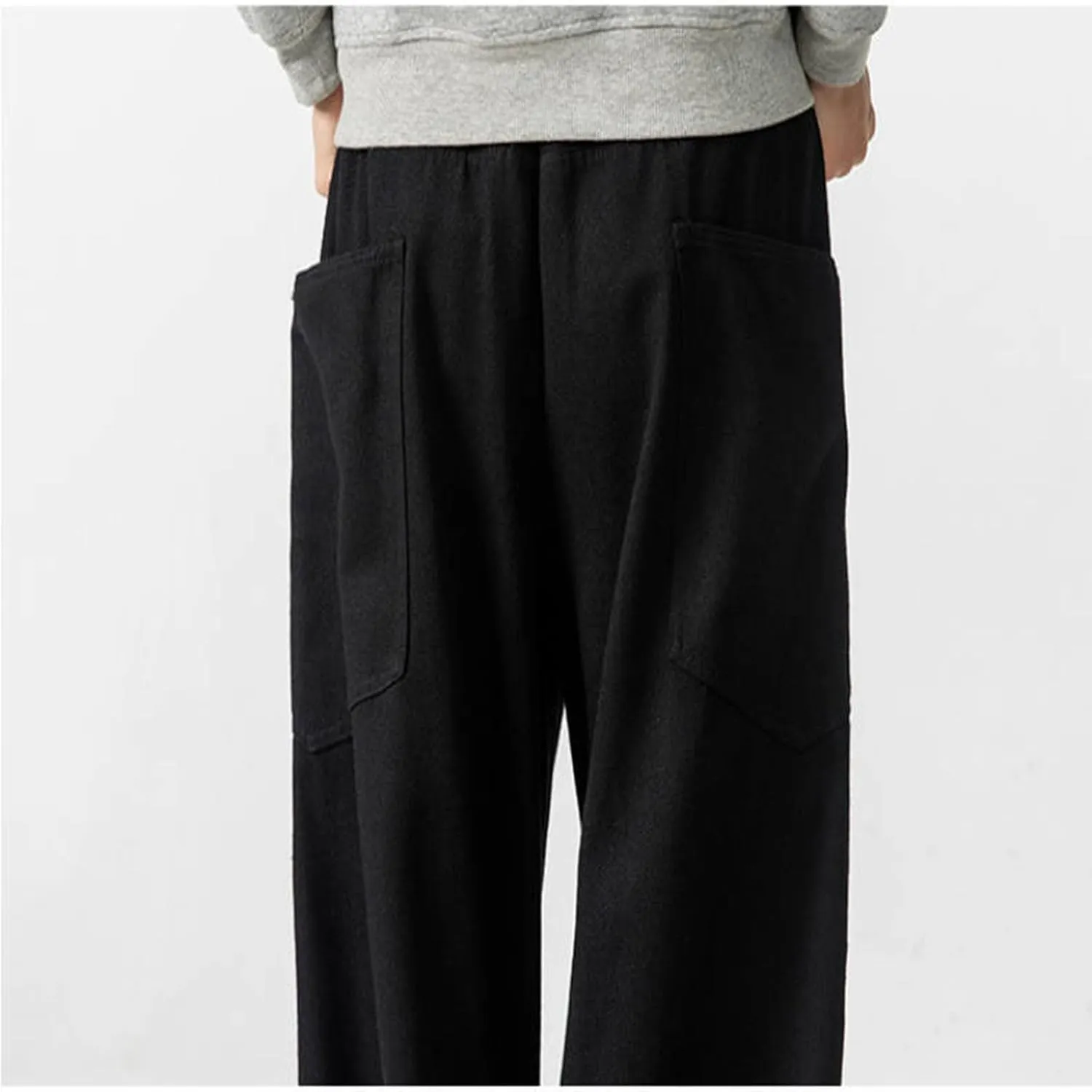 Men's Athletic Sweatpants Unisex Wide Leg Y2k Baggy Workout Harem Pants Casual Loose Hippie Summer Trouser Streetwear
