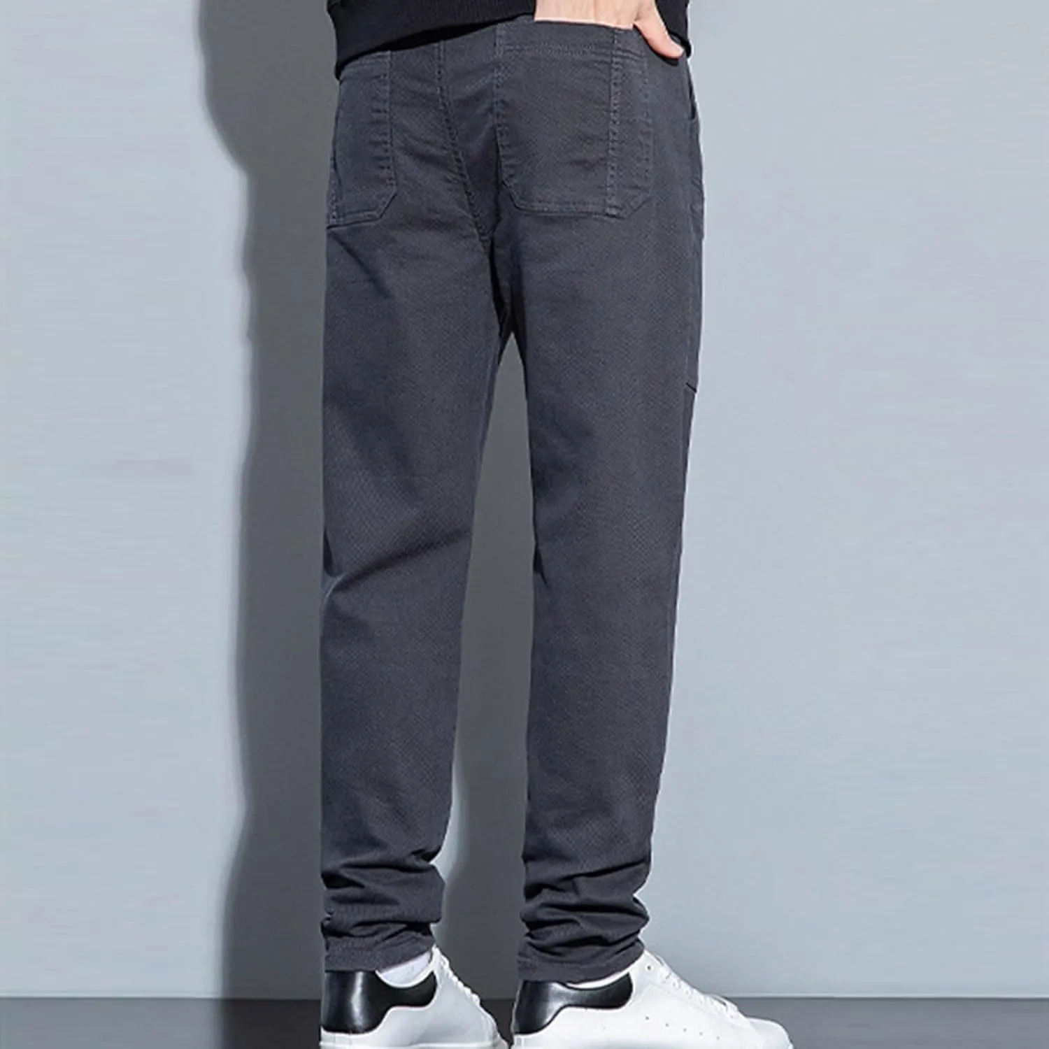 Mens Cargo Pants Slim Fit Multipants - High Stretch Multi-Pocket Durable Cargo Pants Drawstring Chinos Golf Pant