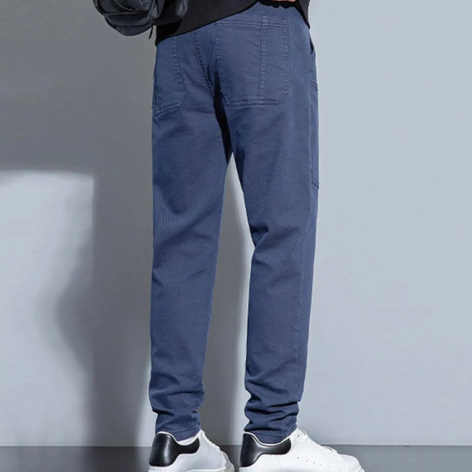 Mens Cargo Pants Slim Fit Multipants - High Stretch Multi-Pocket Durable Cargo Pants Drawstring Chinos Golf Pant