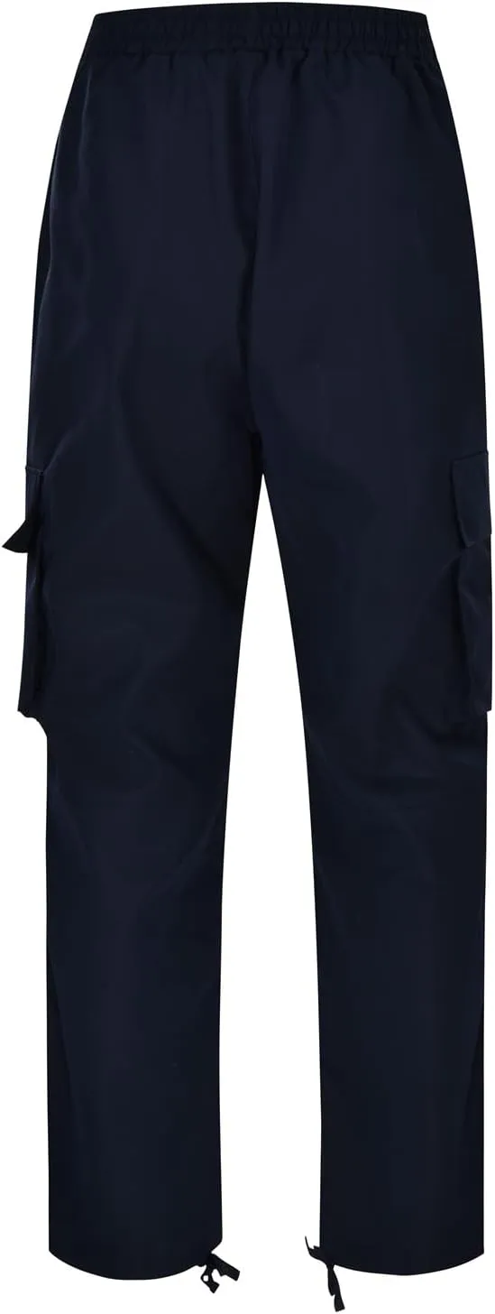 Mens Cargo Work Pants,Multi Woven Pocket Foot Rope Solid Pants Street Cargo Tie Cargo Pants Mens Fashion Joggers