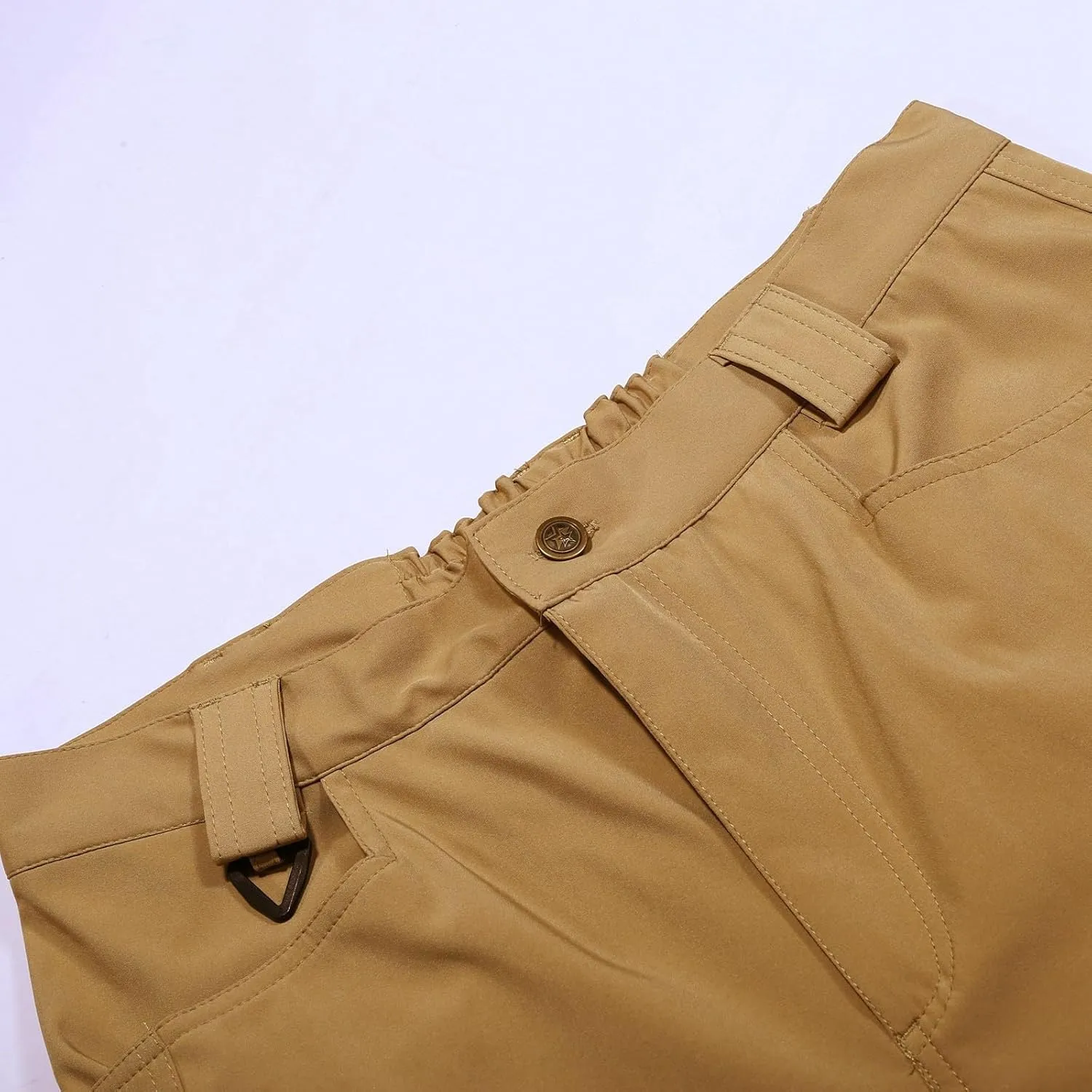 Mens Causal Cargo Pants Felaxed Fit Trousers Fashion Hiking Joggers Outdoor Wearing Overalls with Multi Pockets