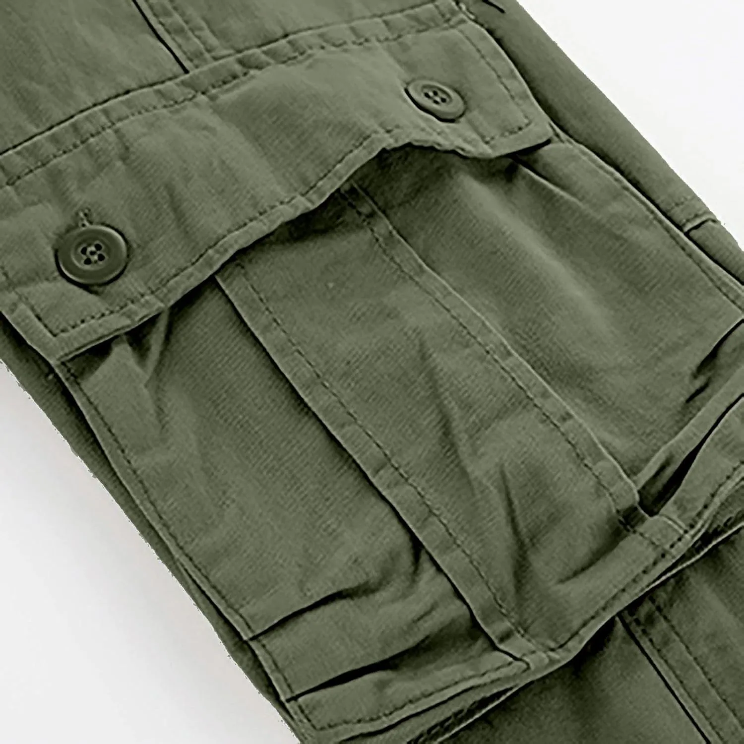 Mens Hiking Pants Cargo Trousers Hiking Pants 8 Pocket Plain Comfort Breathable Outdoor Daily Going Out Baggy Pants