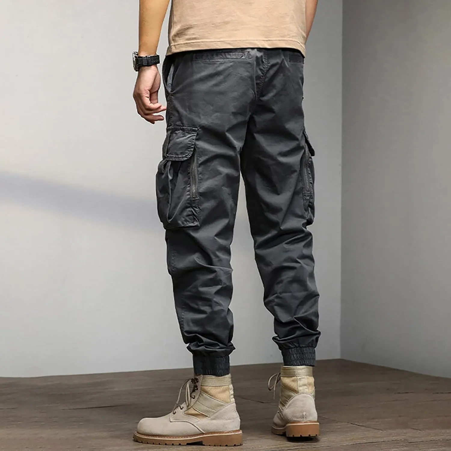 Men's Hiking Pants Tactical Cargo Pants Lightweight Work Pants Outdoor Travel Stretch Fashion Outdoor Pant