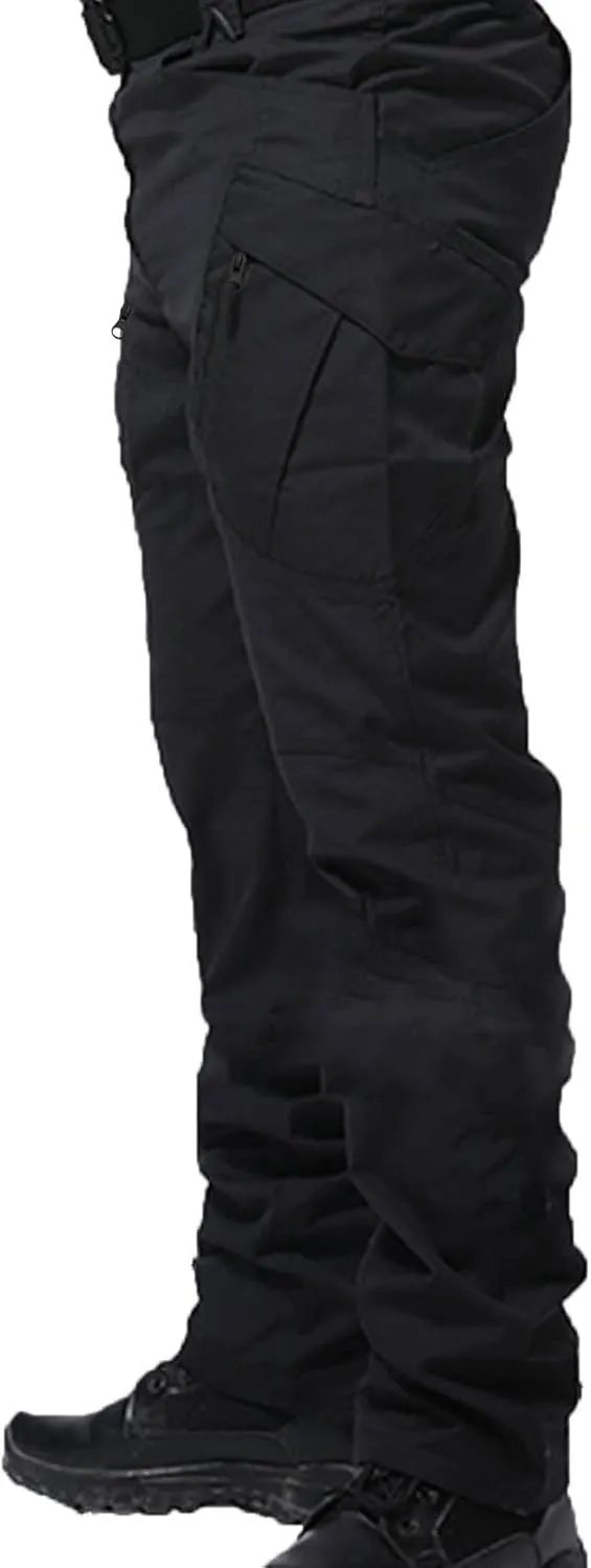 Men's Outdoor Cargo Pant Military Tactical Work Pants Casual Stretch Combat Trousers Hiking Jogger Pant with Pockets