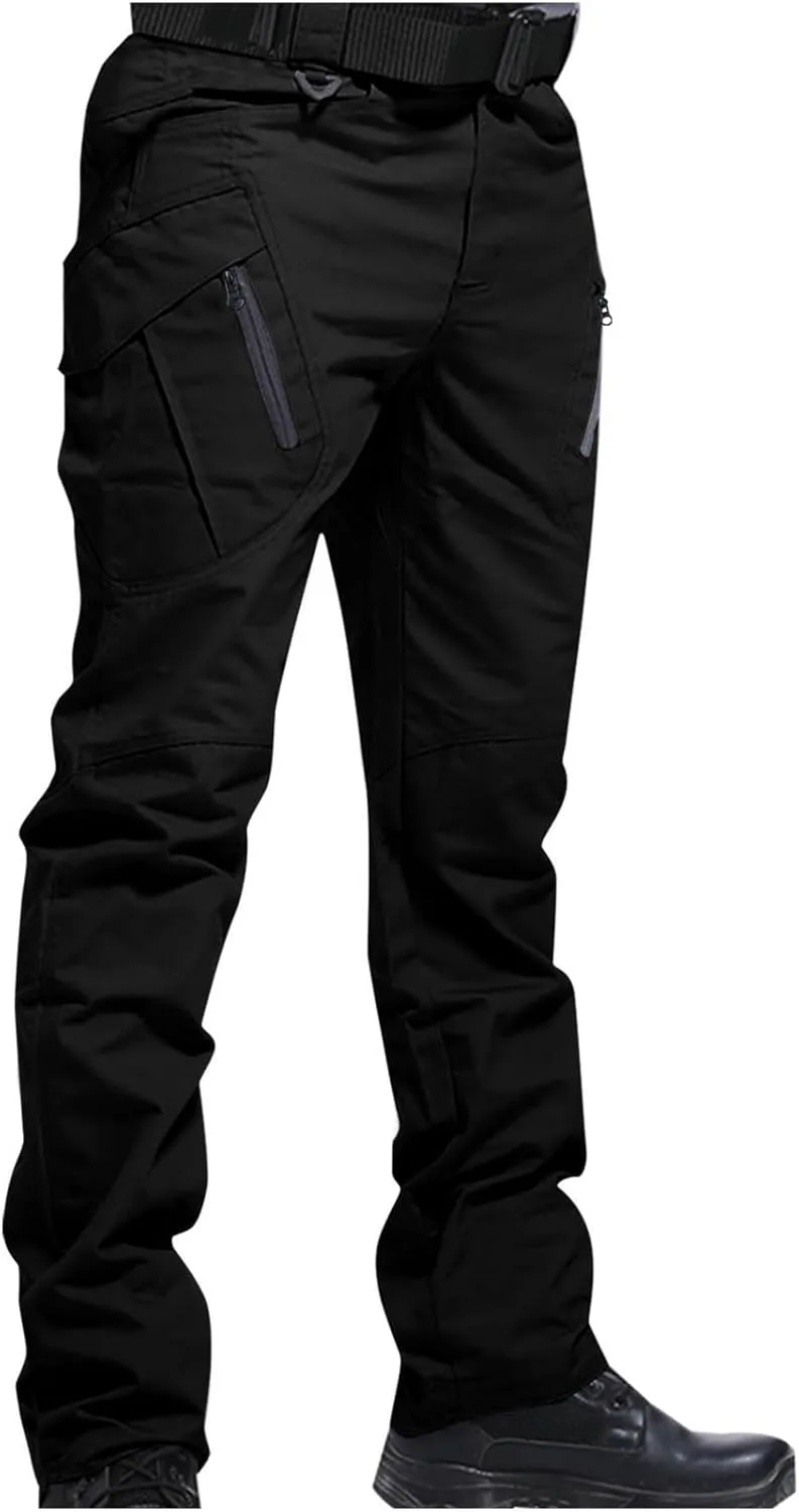 Men's Outdoor Cargo Pant Military Tactical Work Pants Casual Stretch Combat Trousers Hiking Jogger Pant with Pockets