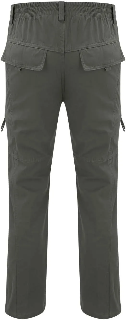 Mens Sweatpants with Pockets Men's Wild Cargo Pants Casual Joggers Sweatpants Outdoor Waterproof Hiking Work Pants