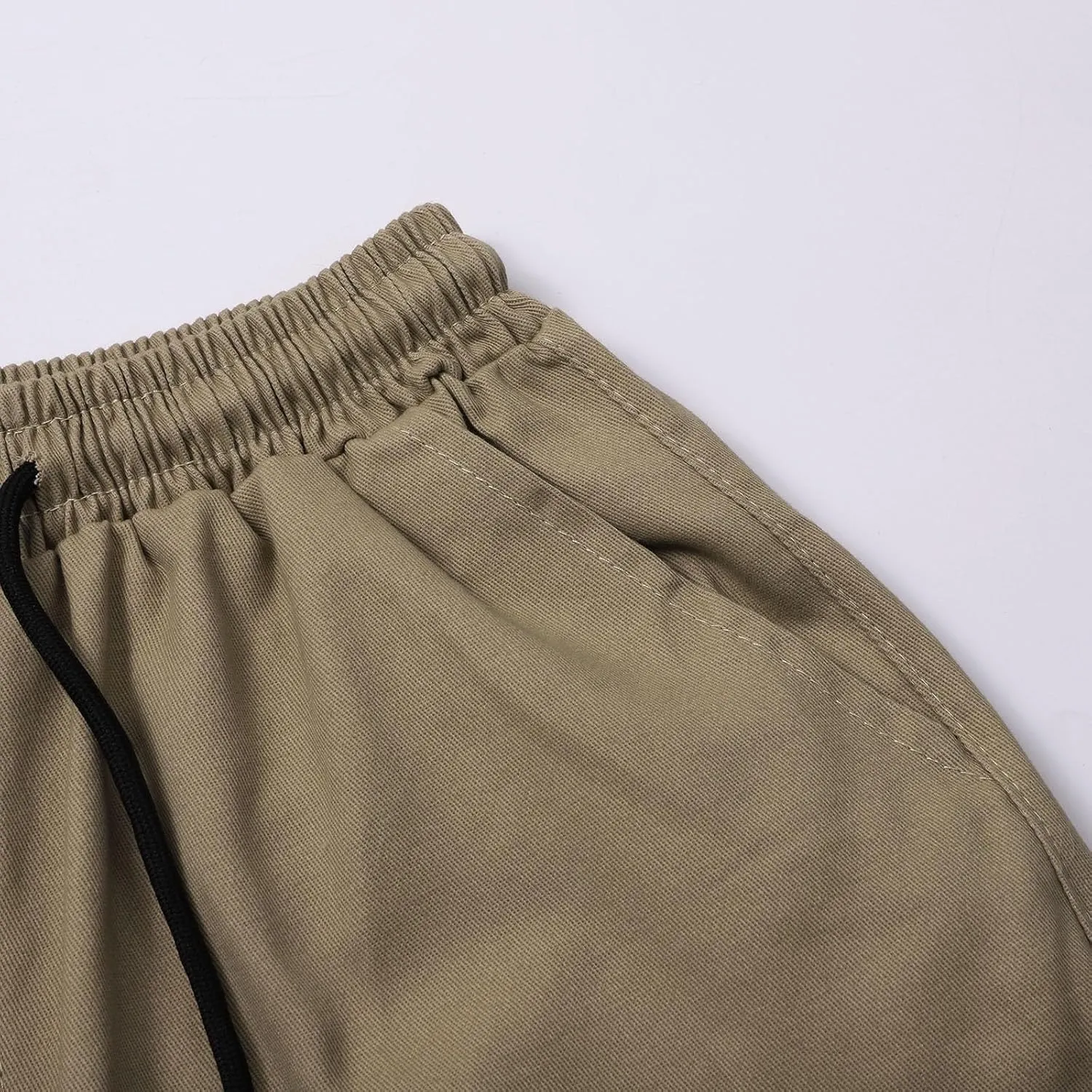 MIDOO Mens Sweatpants Tall Length Casual Joggers Pants Stretch Drawstring Elastic Waist Tapered Leg Sweatpants with Pockets