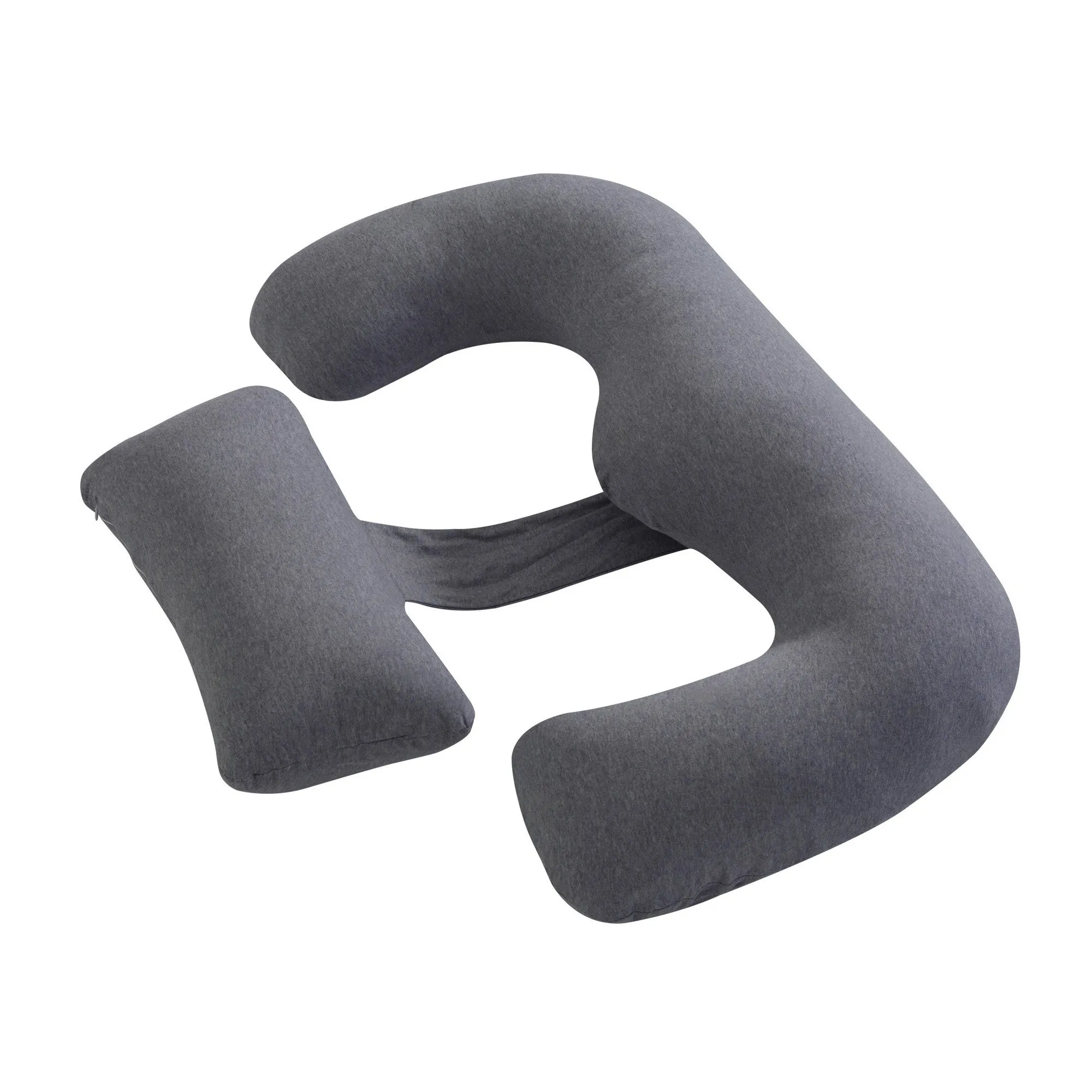 Moon Organic Multi Position Maternity Pillow with Detachable back support Maternity Accessories for Adult