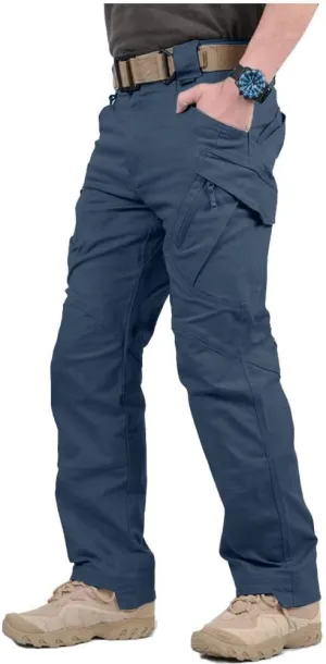 NAVEKULL Men's Military Cargo Tactical Pants Ripstop Lightweight Cotton Stretch Combat Outdoor Hiking Pants