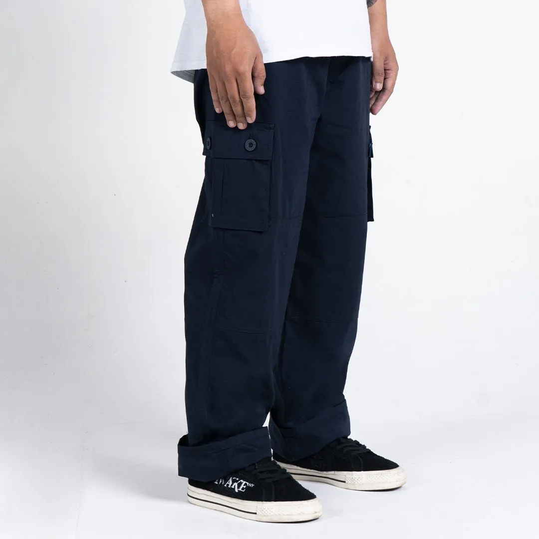 Navy Cargo Pants Rangers Loose