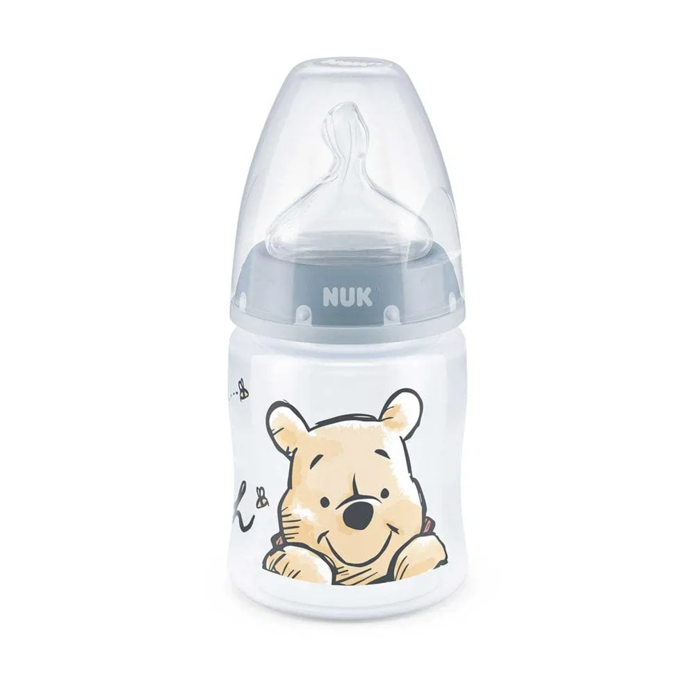 NUK Temperature Control Bottle - Winnie the Pooh, 150ml 0-6m