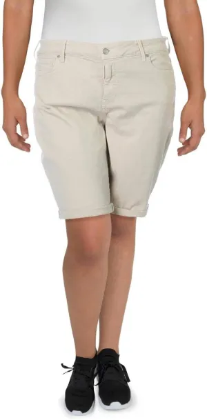NYDJ Women's Briella Roll Cuff Jean Long Slimming Denim Shorts