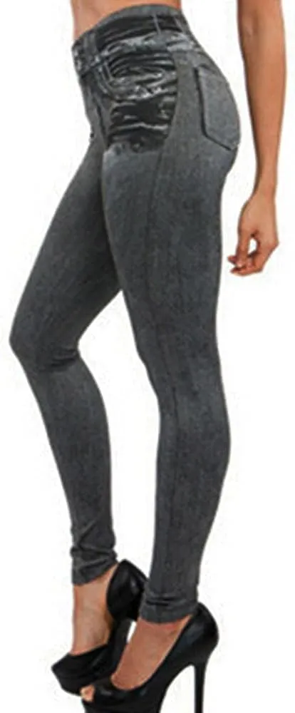 Nyybw Women's Stretchy Denim Skinny Jeans Skinny Leg Jean High Rise Waist Denim Pants Trousers with Pocket Back to School