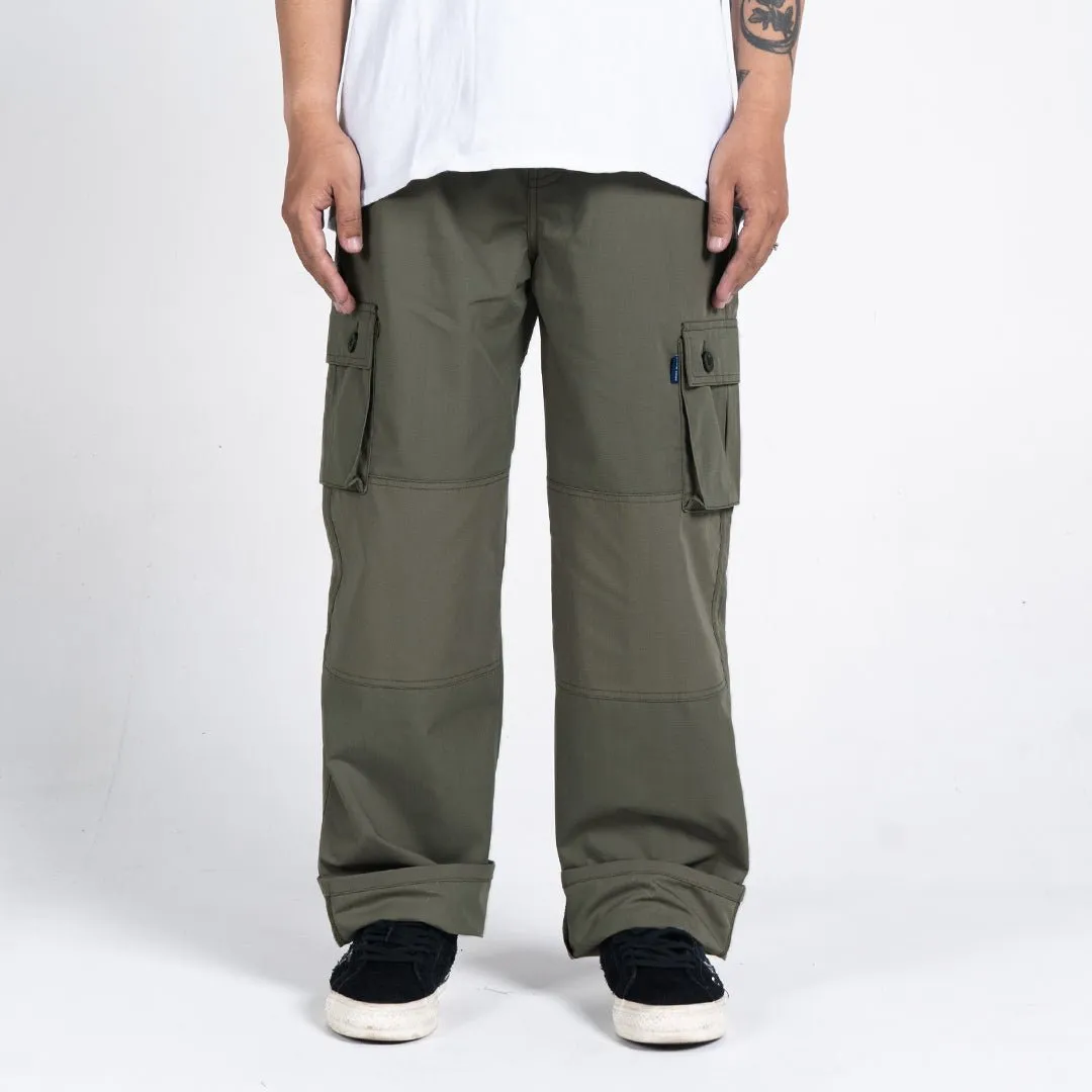 Olive Cargo Pants Rangers Loose