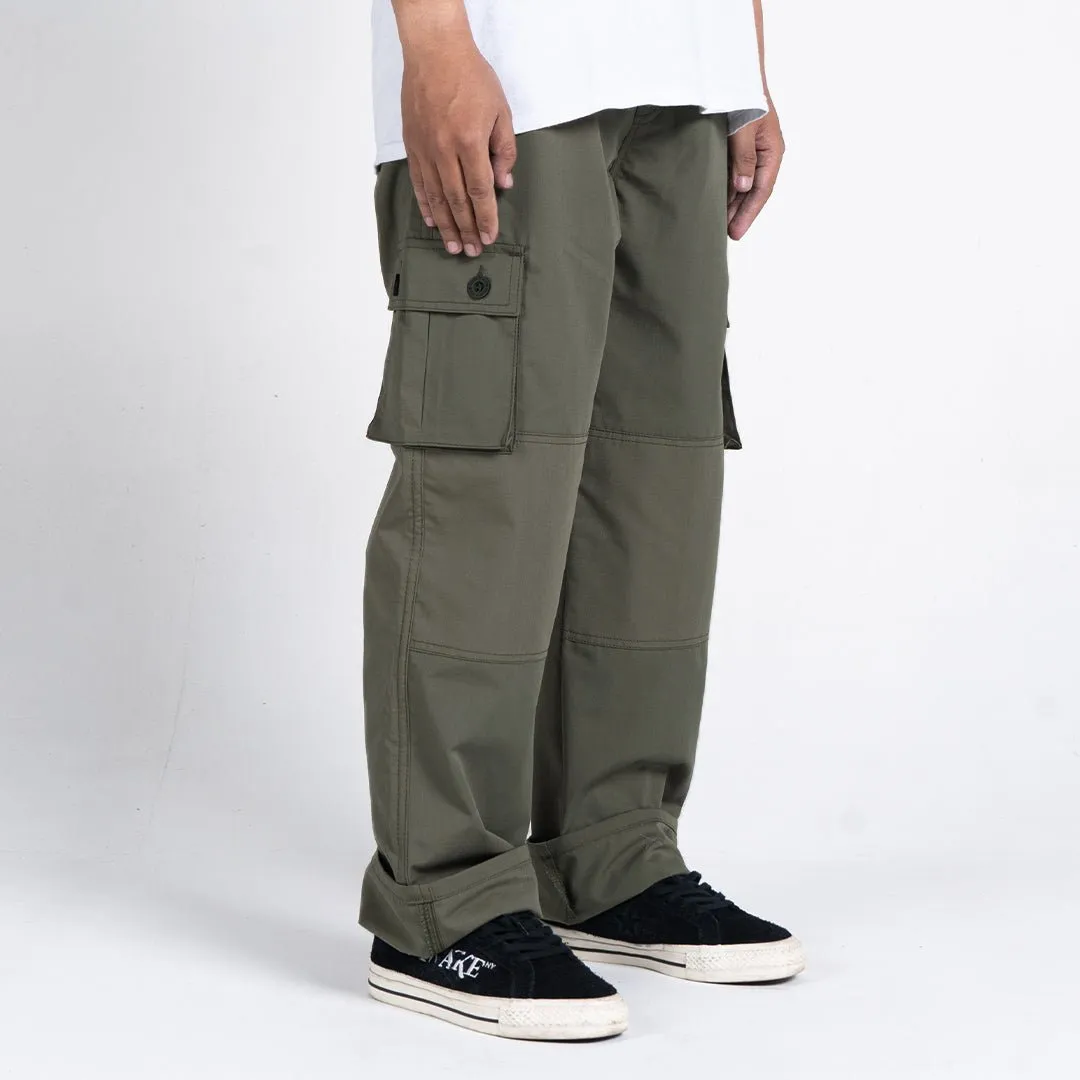 Olive Cargo Pants Rangers Loose