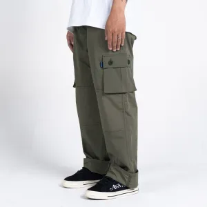 Olive Cargo Pants Rangers Loose