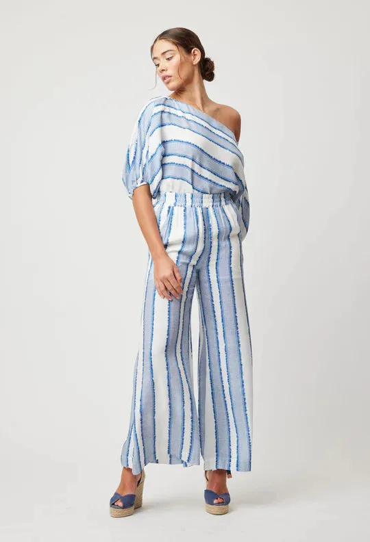 OnceWas Positano Viscose Wide Leg Pant