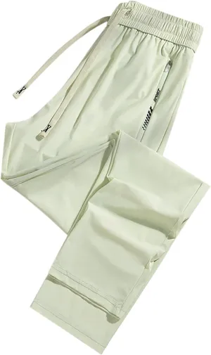 Pants for Men, Palcomfy Mens Glide Pants, Unisex Quick Dry Pull-On Stretch Workout Pant, Jogging Sweatpants for Mens