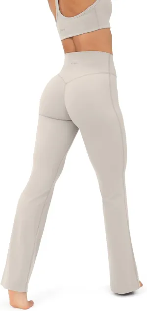 PAVOI ACTIVE High Waisted Flare Leggings for Women - Buttery Soft Bell Bottom Workout Flared Wide Leg Yoga Pants - FlexFlow