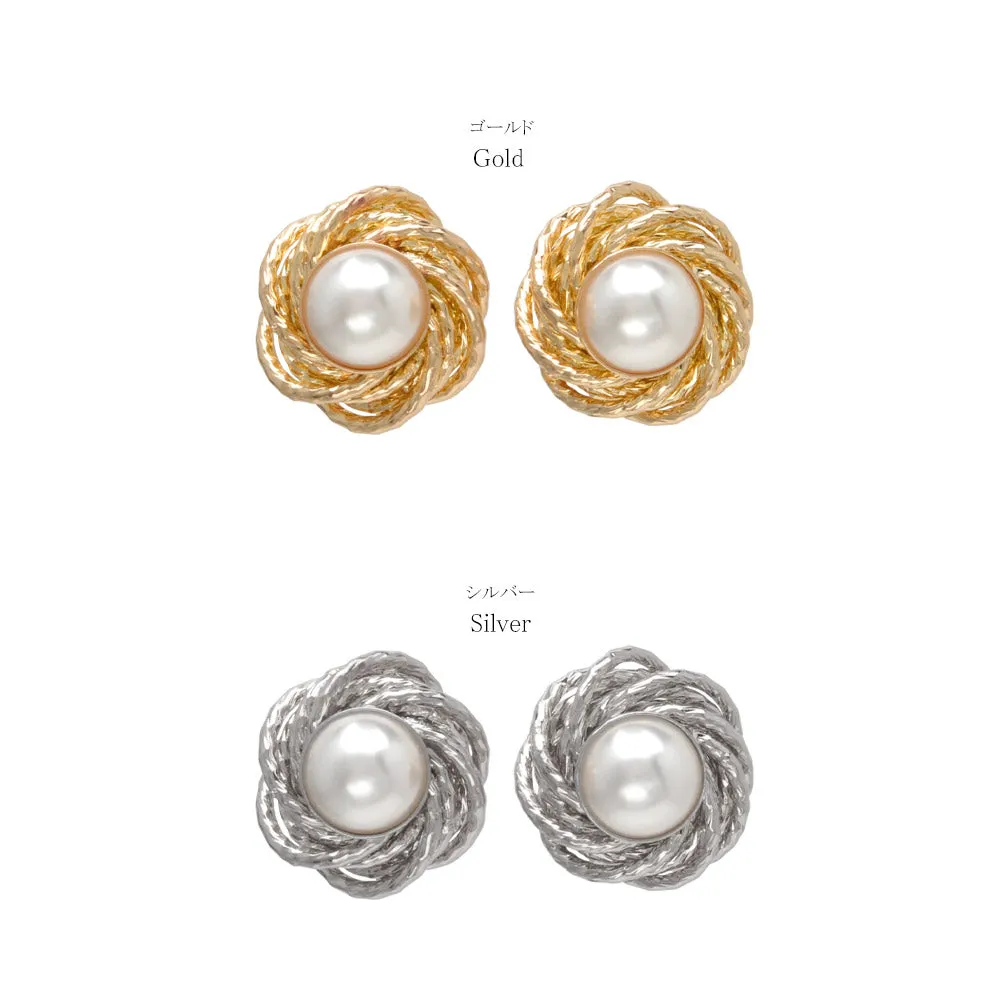 Pearl Statement Studs