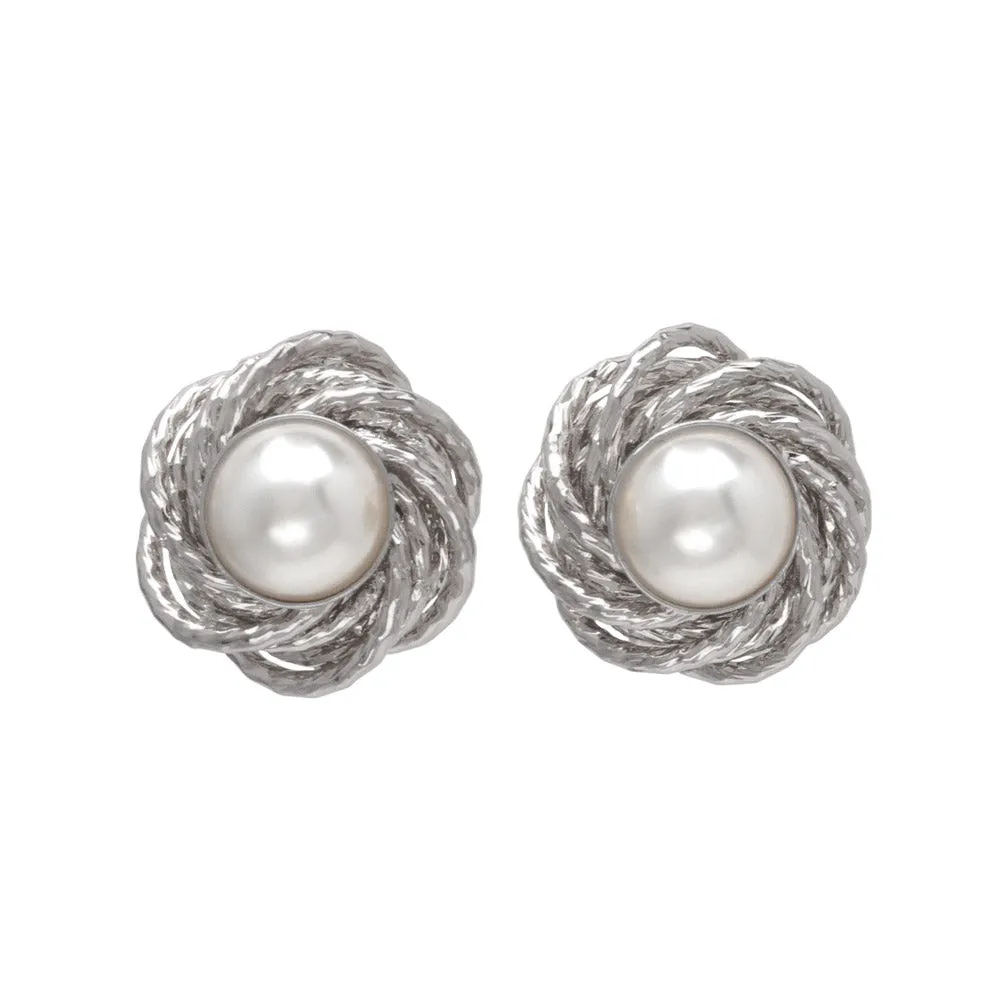 Pearl Statement Studs
