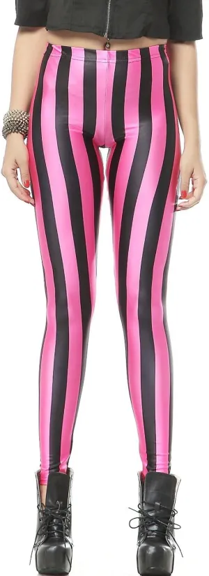 QZUnique Leggings for Women, Halloween Full-Length Printed Legging Footless Elastic Yoga Pants, Regular and Plus Size