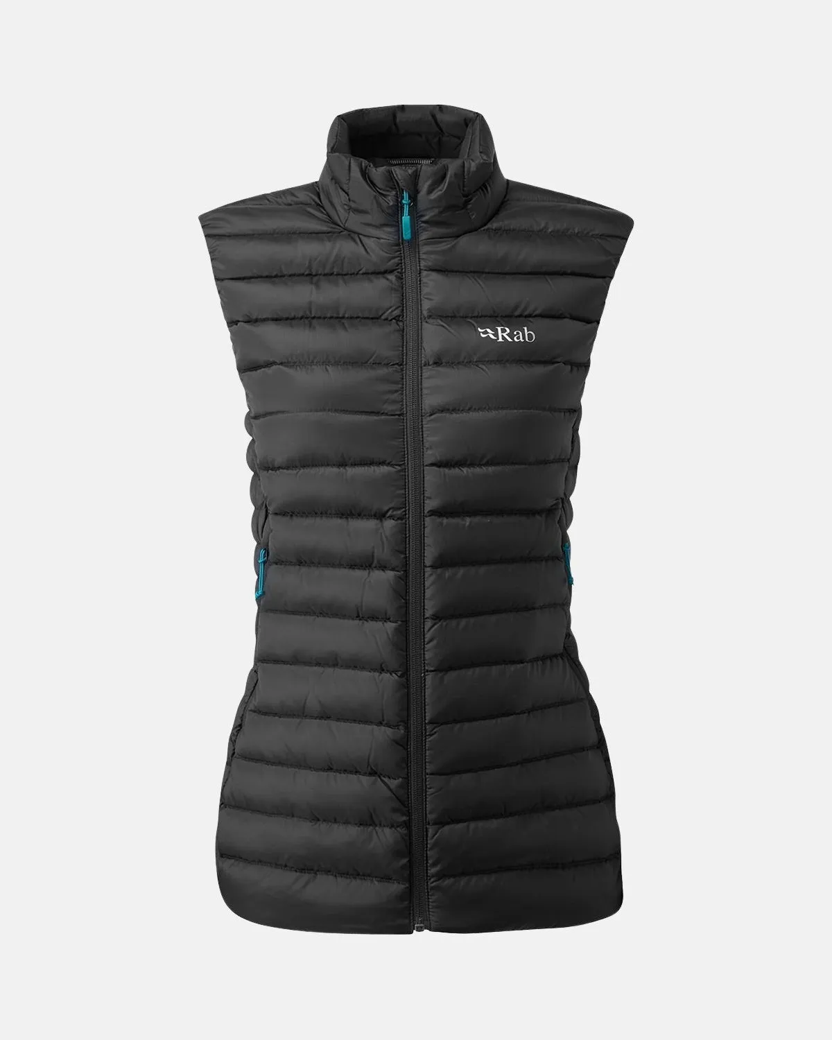 RAB WOMENS MICROLIGHT DOWN VEST BLACK