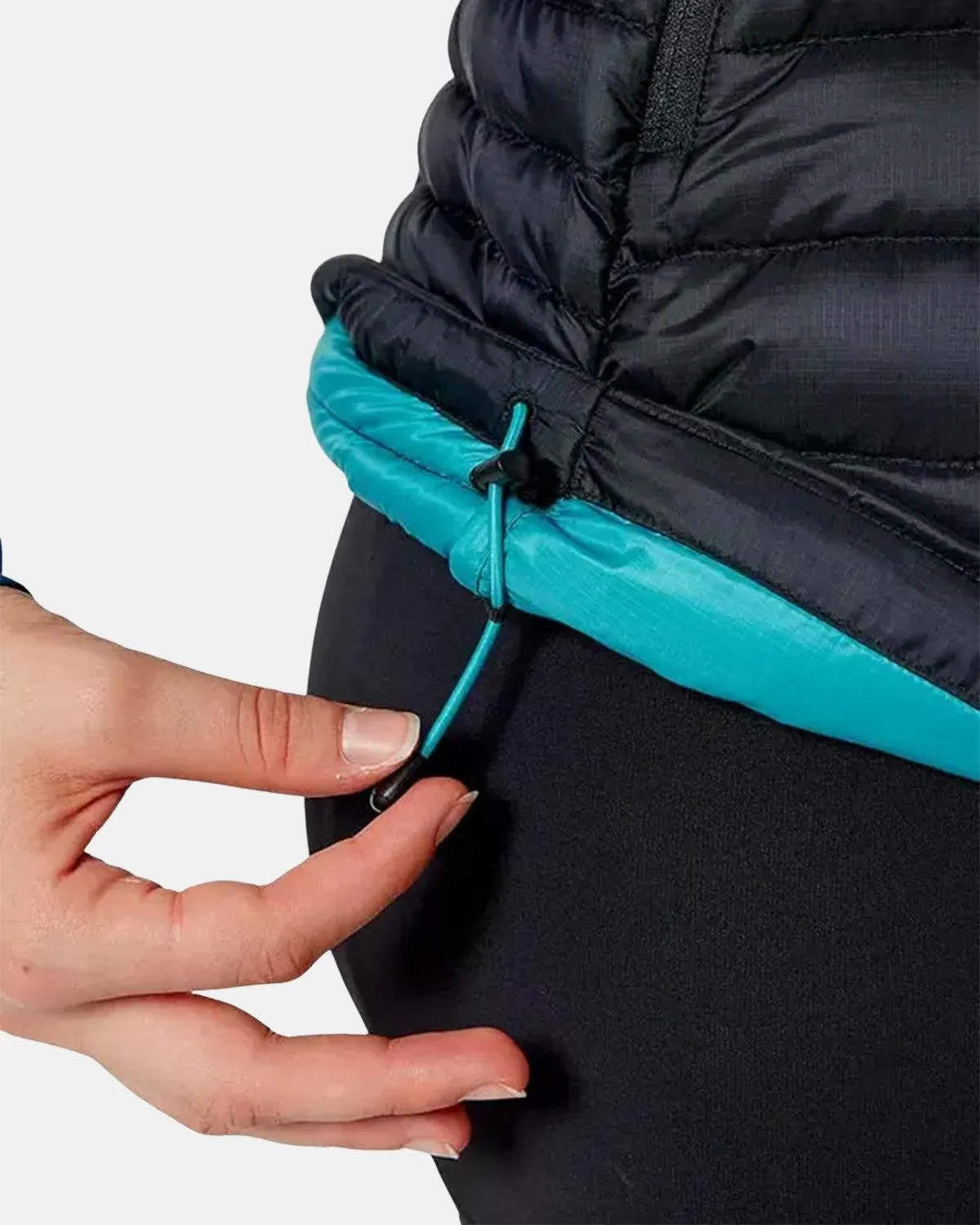 RAB WOMENS MICROLIGHT DOWN VEST BLACK