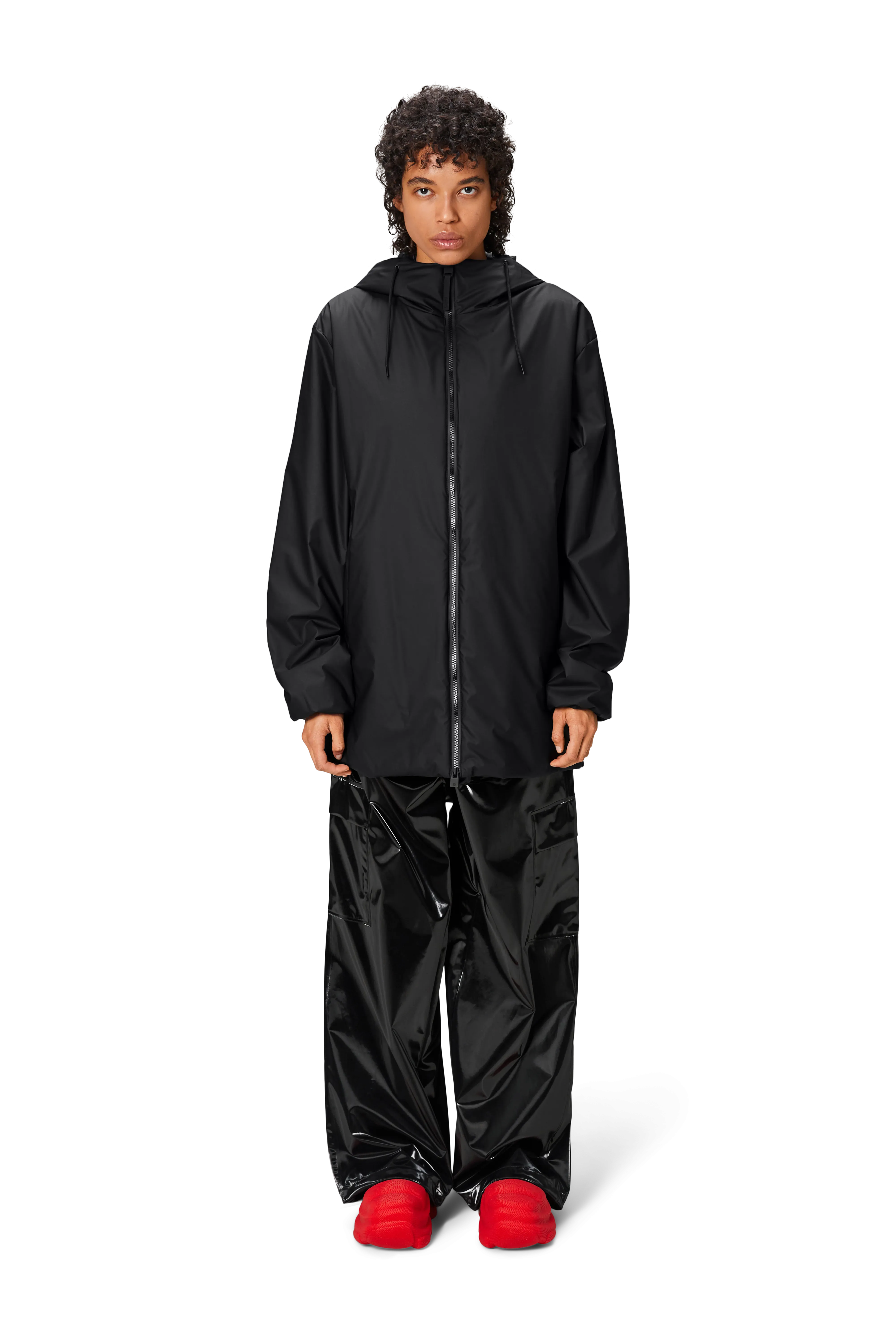 Rains - Lohja Long Jacket Black