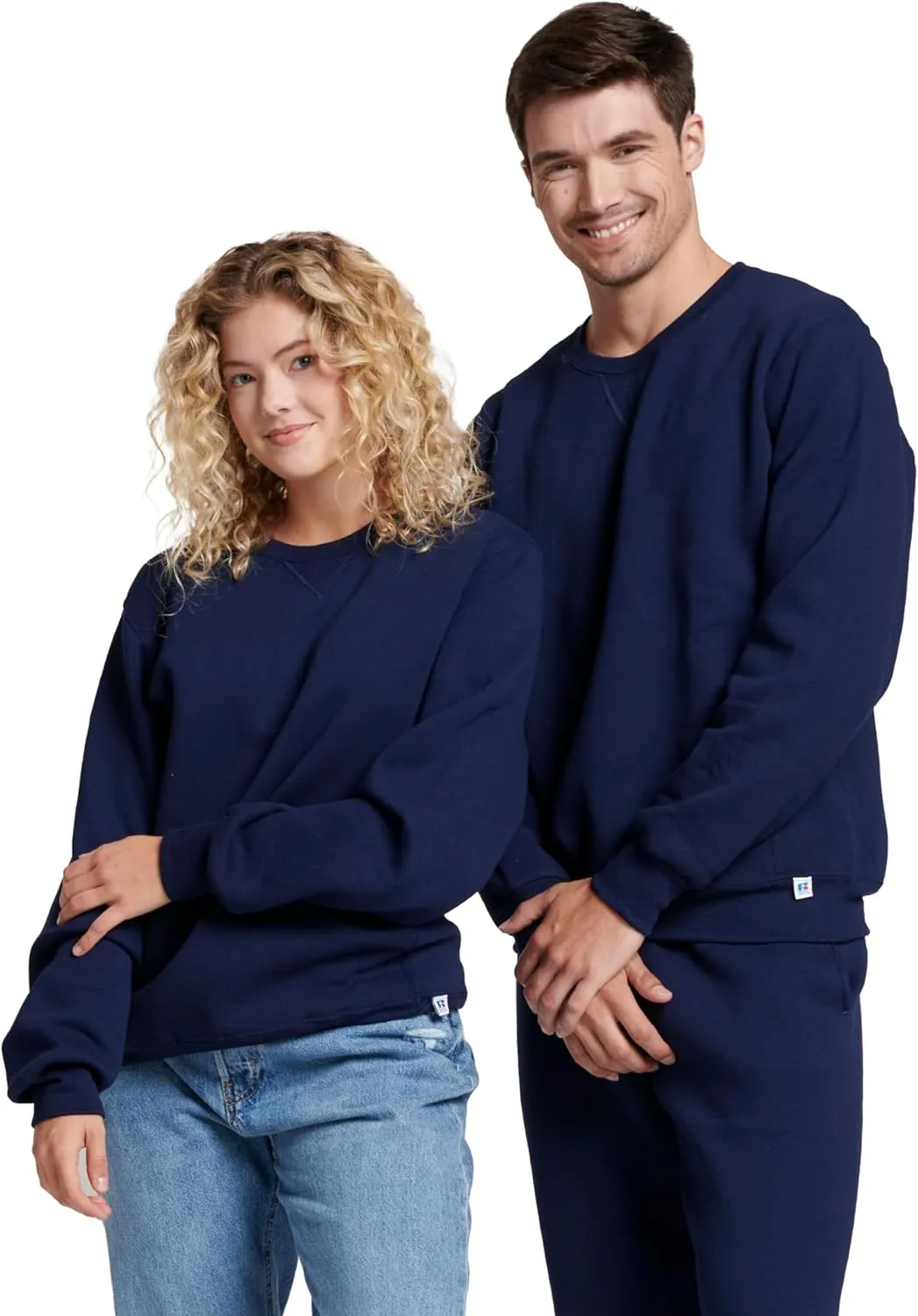 Russell Athletic Men's Dri-Power Fleece Sweatshirts, Moisture Wicking, Cotton Blend, Relaxed Fit, Sizes S-4x