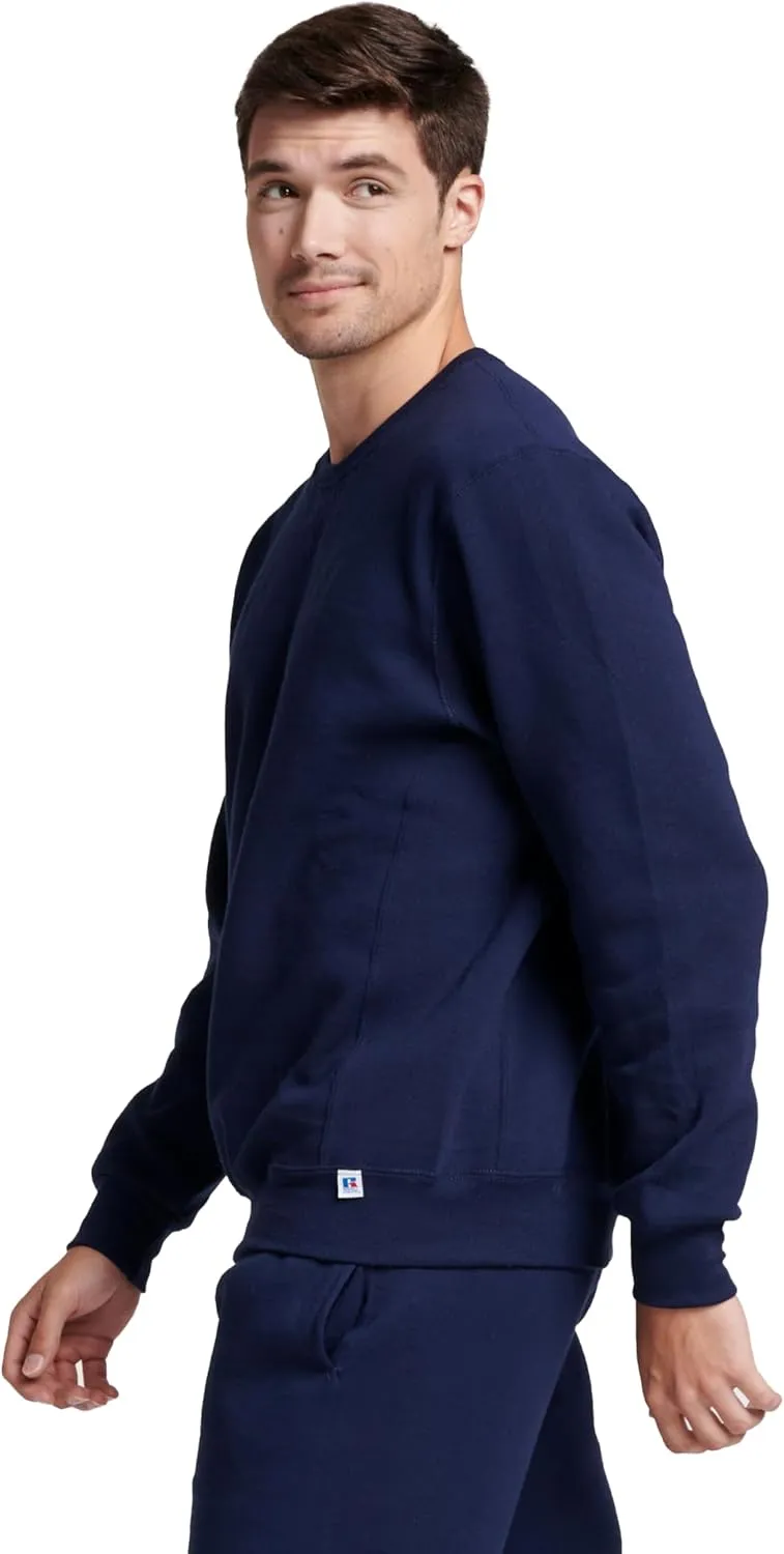Russell Athletic Men's Dri-Power Fleece Sweatshirts, Moisture Wicking, Cotton Blend, Relaxed Fit, Sizes S-4x
