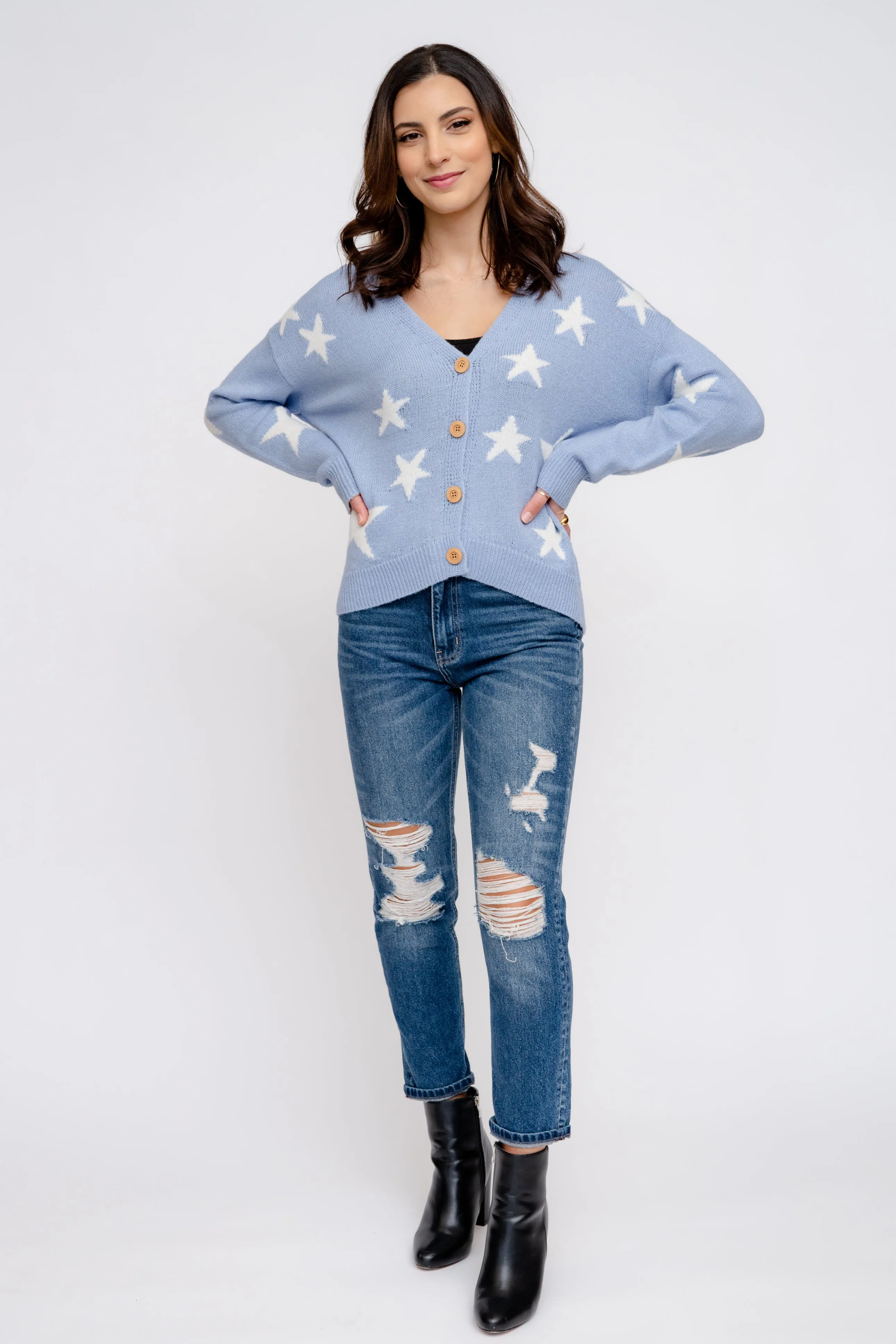 Stars Knit Sweater