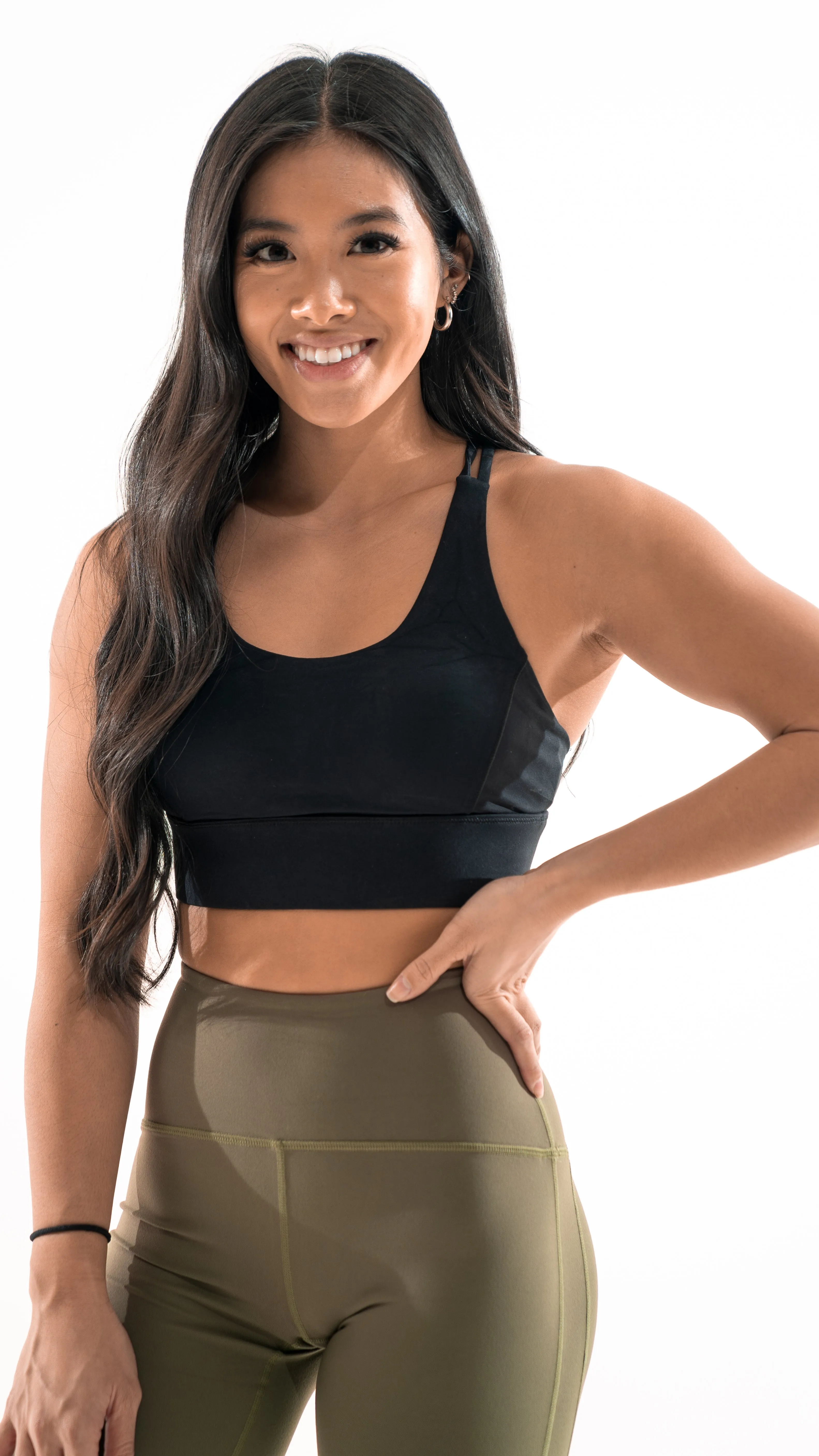 Strappy Back Sports Bra