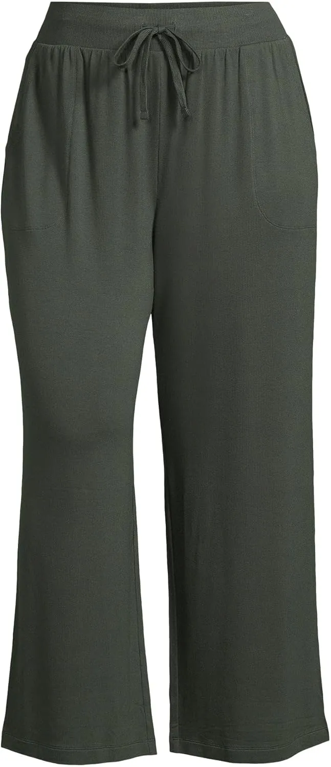 Terra & Sky Women's Plus Size Knit Pant