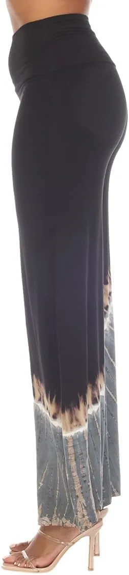 THE COLLECTION ROYAL Palazzo Pants Hippie Harem Boho Yoga Casual Cozy Jogger Wide Leg Workout Pant Travel Clothes