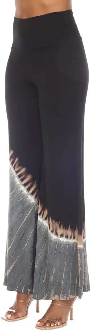 THE COLLECTION ROYAL Palazzo Pants Hippie Harem Boho Yoga Casual Cozy Jogger Wide Leg Workout Pant Travel Clothes